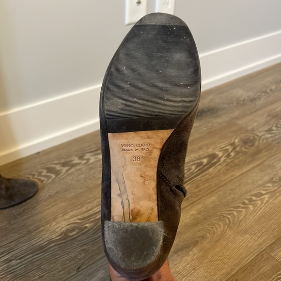 Vero Cuoio over the knee gray suede boots size 38 (lightly worn, like new) - Picture 5 of 5